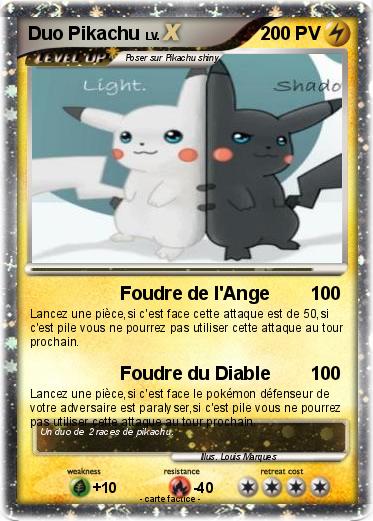 Pokemon Duo Pikachu
