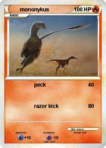 Pokemon mononykus