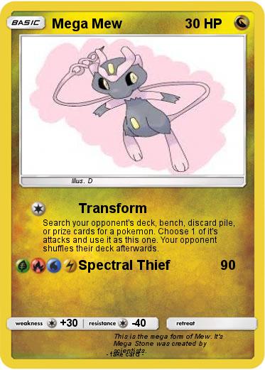 Pokemon Mega Mew