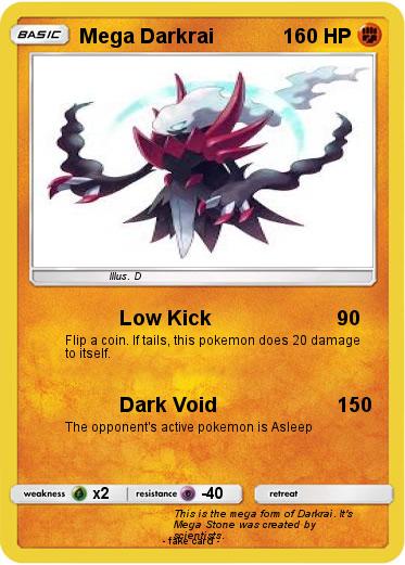 Pokemon Mega Darkrai