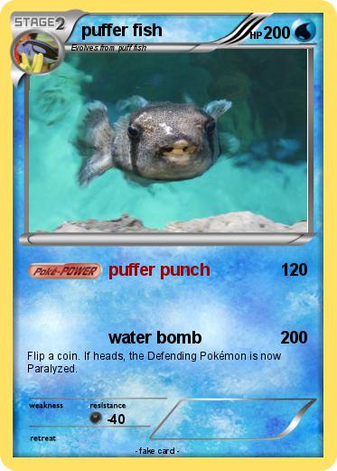 Pokemon puffer fish