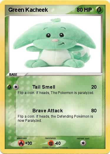 Pokemon Green Kacheek