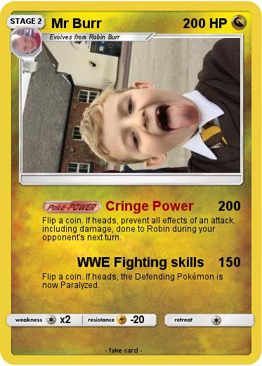Pokemon Mr Burr