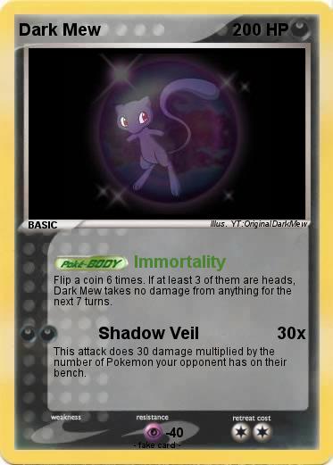 Pokemon Dark Mew