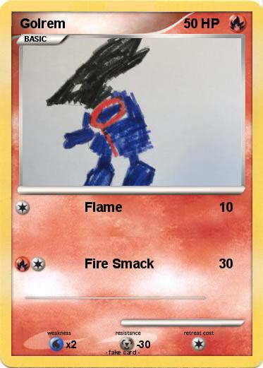 Pokemon Golrem