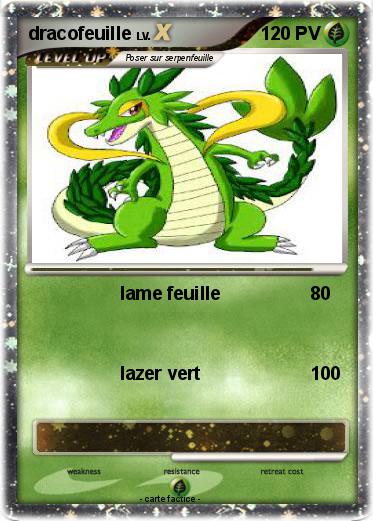 Pokemon dracofeuille