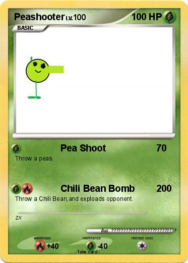 Pokemon Peashooter