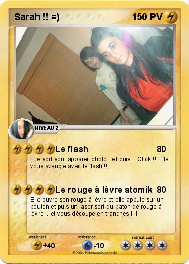 Pokemon Sarah !! =)