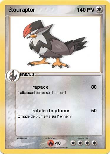 Pokemon étouraptor