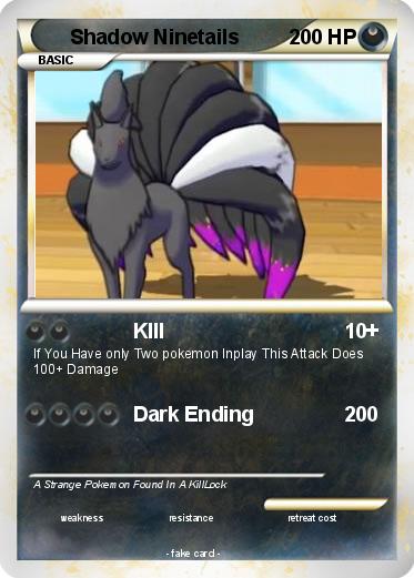 Pokemon Shadow Ninetails