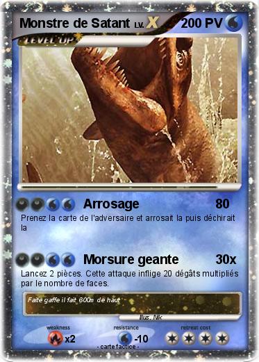 Pokemon Monstre de Satant