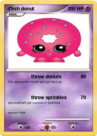 Pokemon d'lish donut