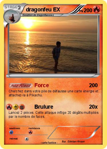 Pokemon dragonfeu EX