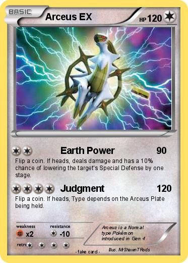 Pokemon Arceus EX