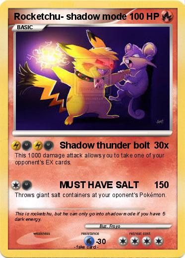 Pokemon Rocketchu- shadow mode
