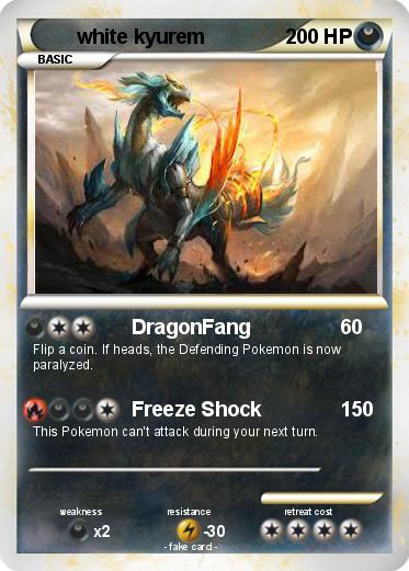 Pokemon white kyurem