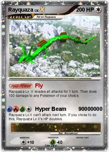 Pokemon Rayquaza