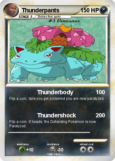 Pokemon Thunderpants