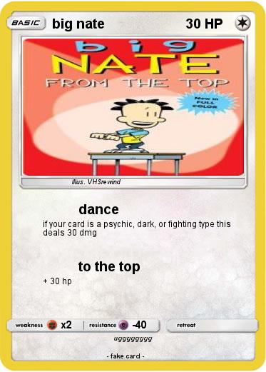 Pokemon big nate