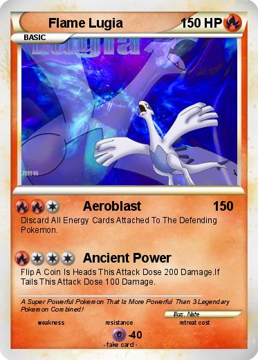 Pokemon Flame Lugia
