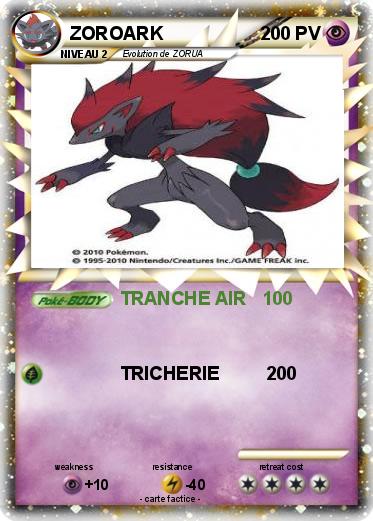 Pokemon ZOROARK