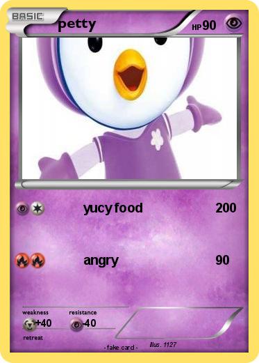 Pokemon petty