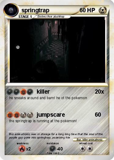 Pokemon springtrap