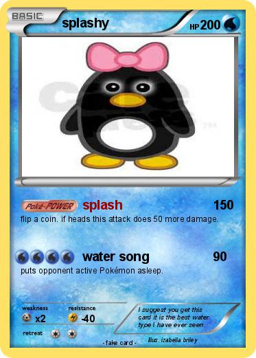 Pokemon splashy