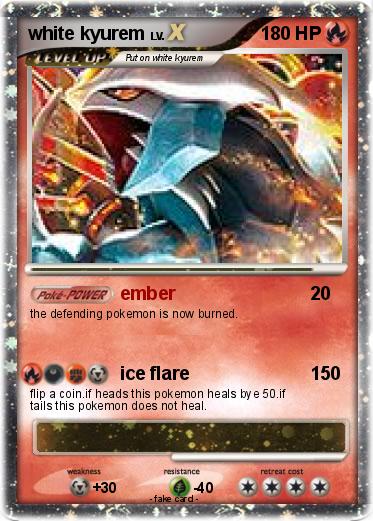 Pokemon white kyurem