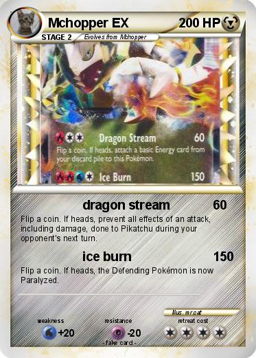 Pokemon Mchopper EX
