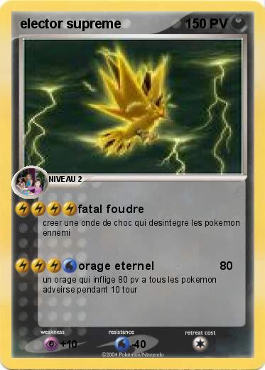 Pokemon elector supreme