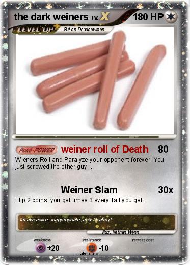 Pokemon the dark weiners