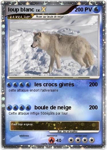 Pokemon loup blanc