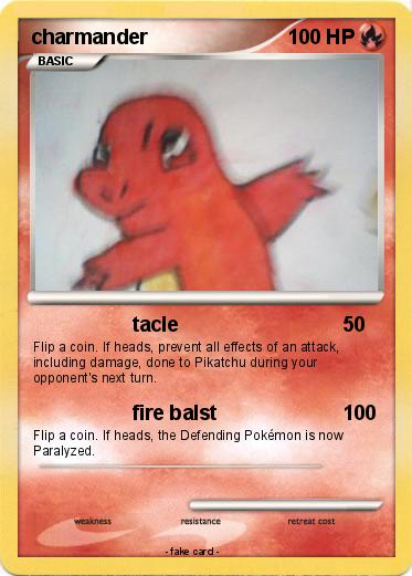 Pokemon charmander