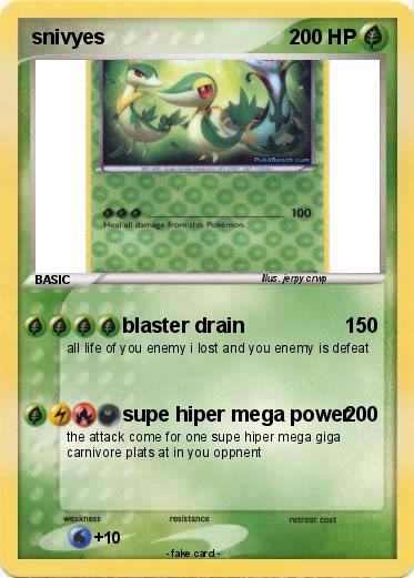 Pokemon snivyes