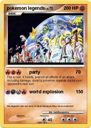 Pokemon pokemon legends