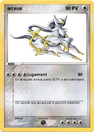 Pokemon arceus