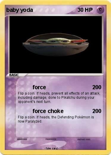 Pokemon baby yoda