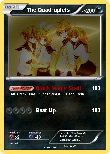 Pokemon The Quadruplets