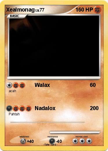 Pokemon Xealmonag