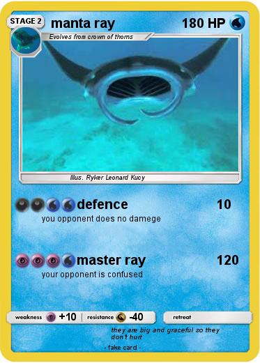 Pokemon manta ray