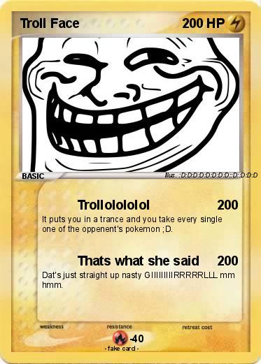 Pokemon Troll Face