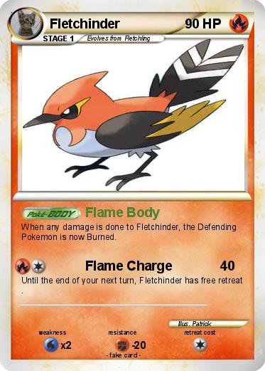 Pokemon Fletchinder
