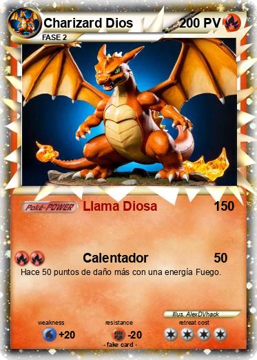 Pokemon Charizard Dios