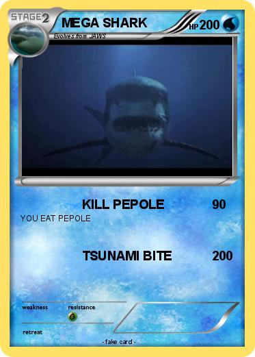Pokemon MEGA SHARK