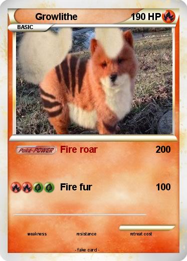 Pokemon Growlithe