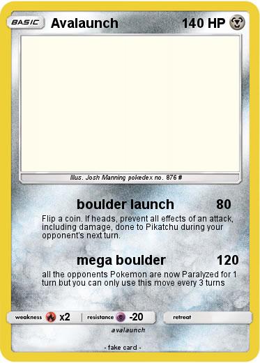 Pokemon Avalaunch