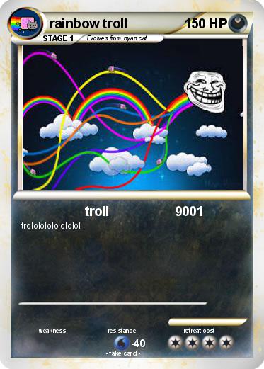 Pokemon rainbow troll