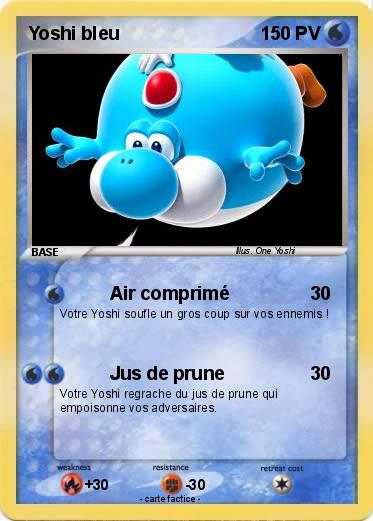 Pokemon Yoshi bleu