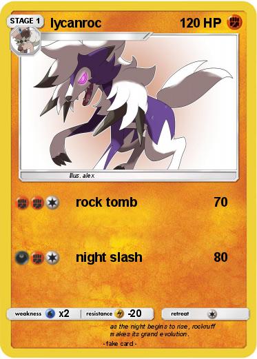 Pokemon lycanroc